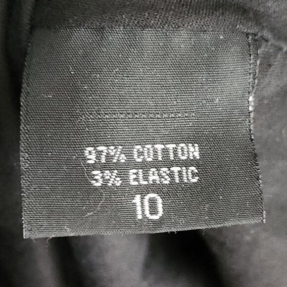 Hearts & Roses Black Velvet Polkadot Fit & Flare Halter Dress - Picture 7 of 7